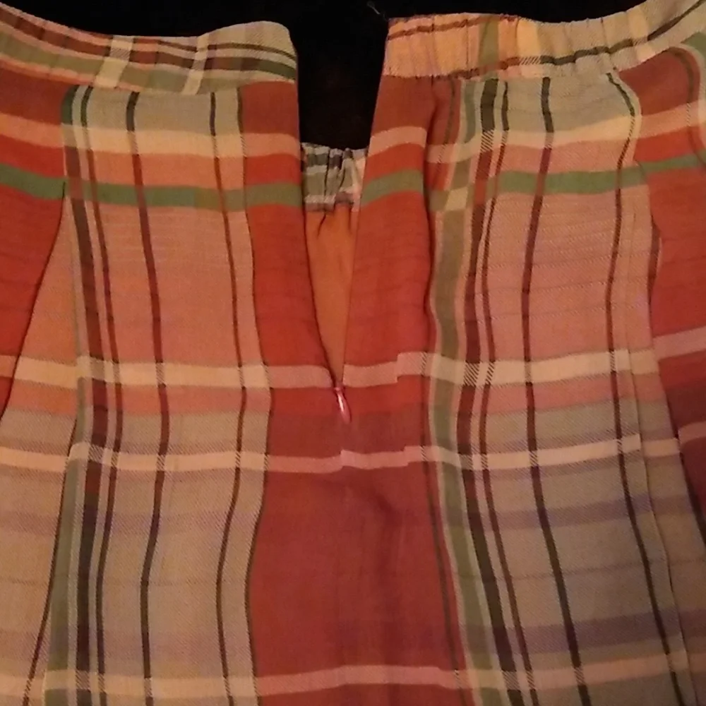 Jaclyn Smith Pink Pleated Skirt Womens Size Large - Picture 4 of 6